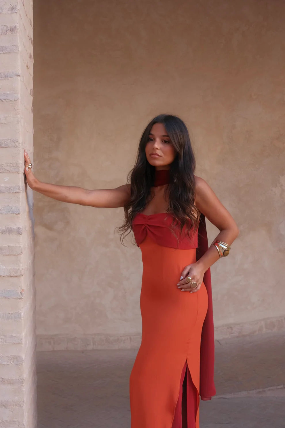AZAHARA | Vestido Vintage con Espalda Descubierta