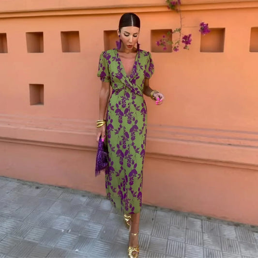 ALZIRA | Vestido Elegante Primaveral