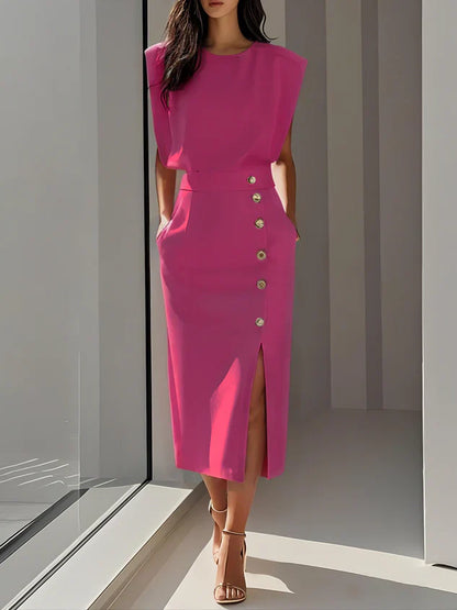 LEILANI | Vestido de silueta elegante