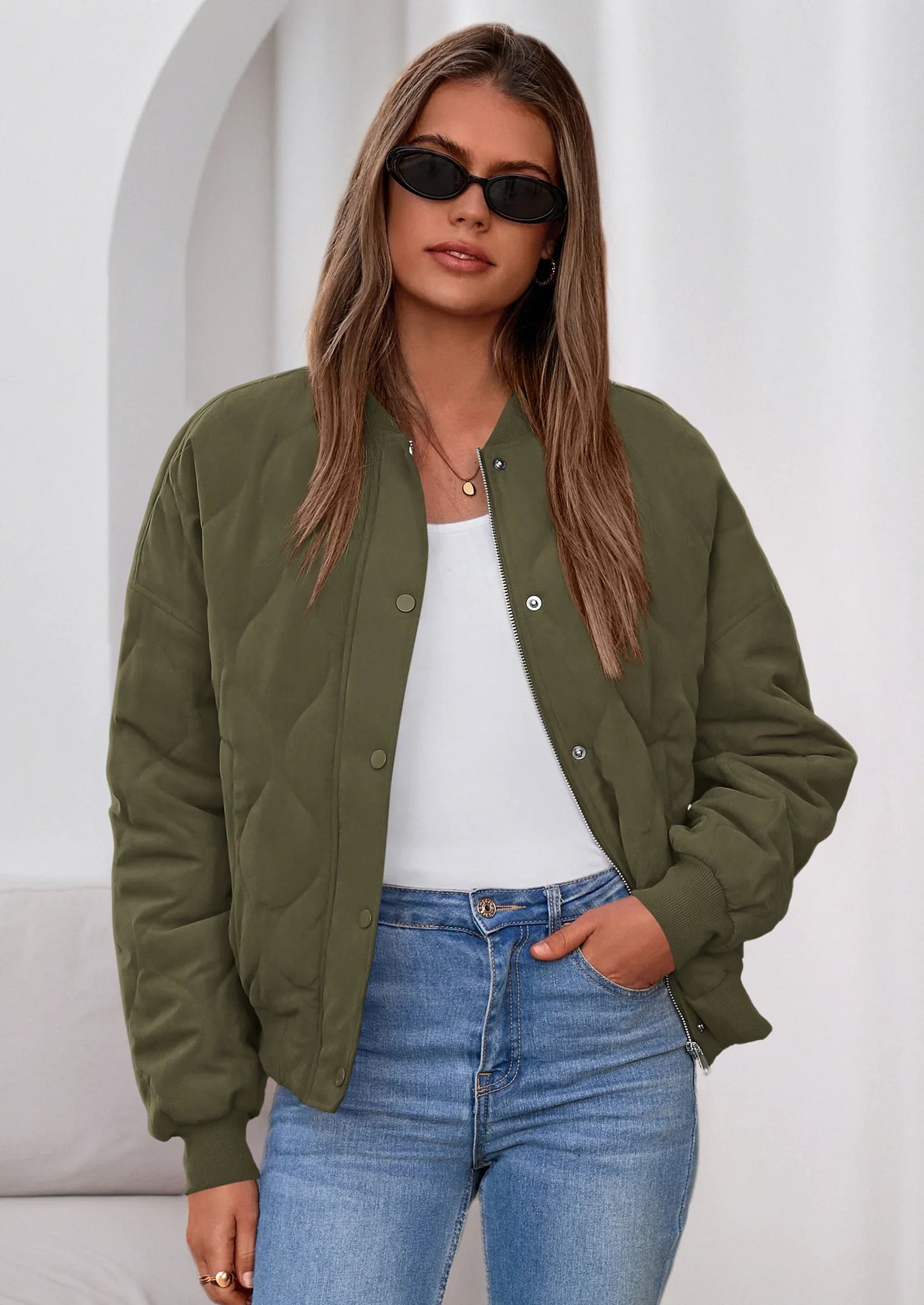NOLEA Short Quilted Bomber – Limited Edition