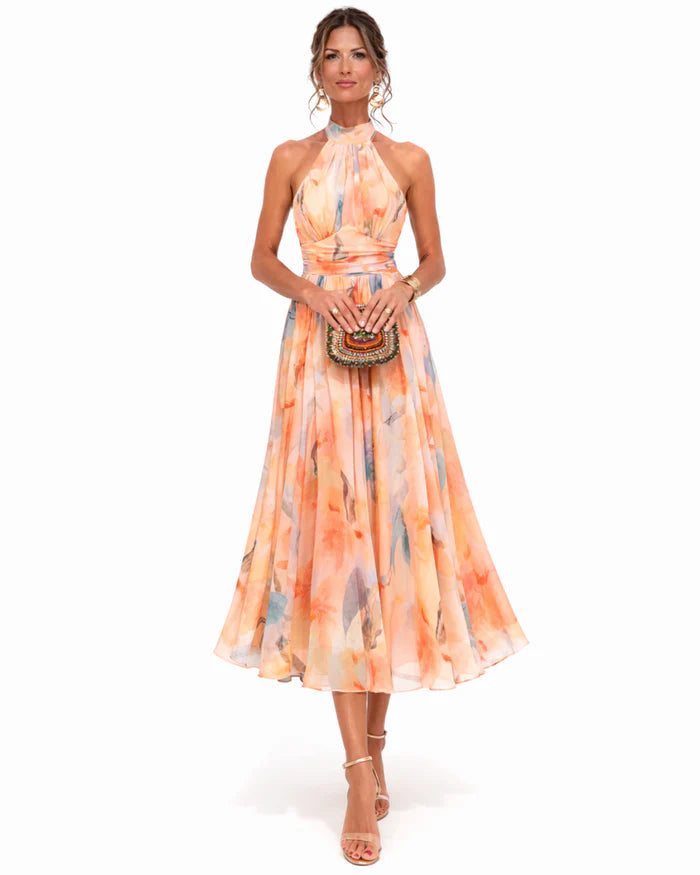 VELVET | Vestido Largo Floral 2026