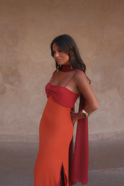 AZAHARA | Vestido Vintage con Espalda Descubierta