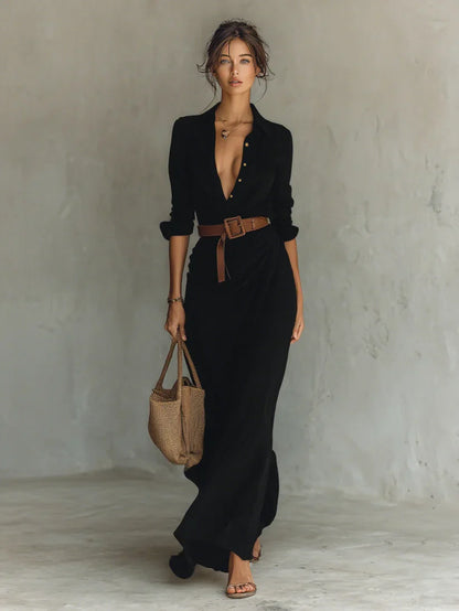 VICTORIA | Vestido largo cómodo y elegante