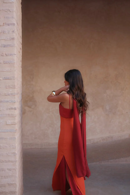 AZAHARA | Vestido Vintage con Espalda Descubierta