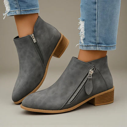 NOLEA Vionne™ – Orthopedic Ankle Boot • Elegant, Ergonomic, and Ultralight