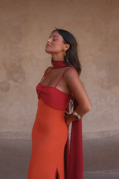 AZAHARA | Vestido Vintage con Espalda Descubierta