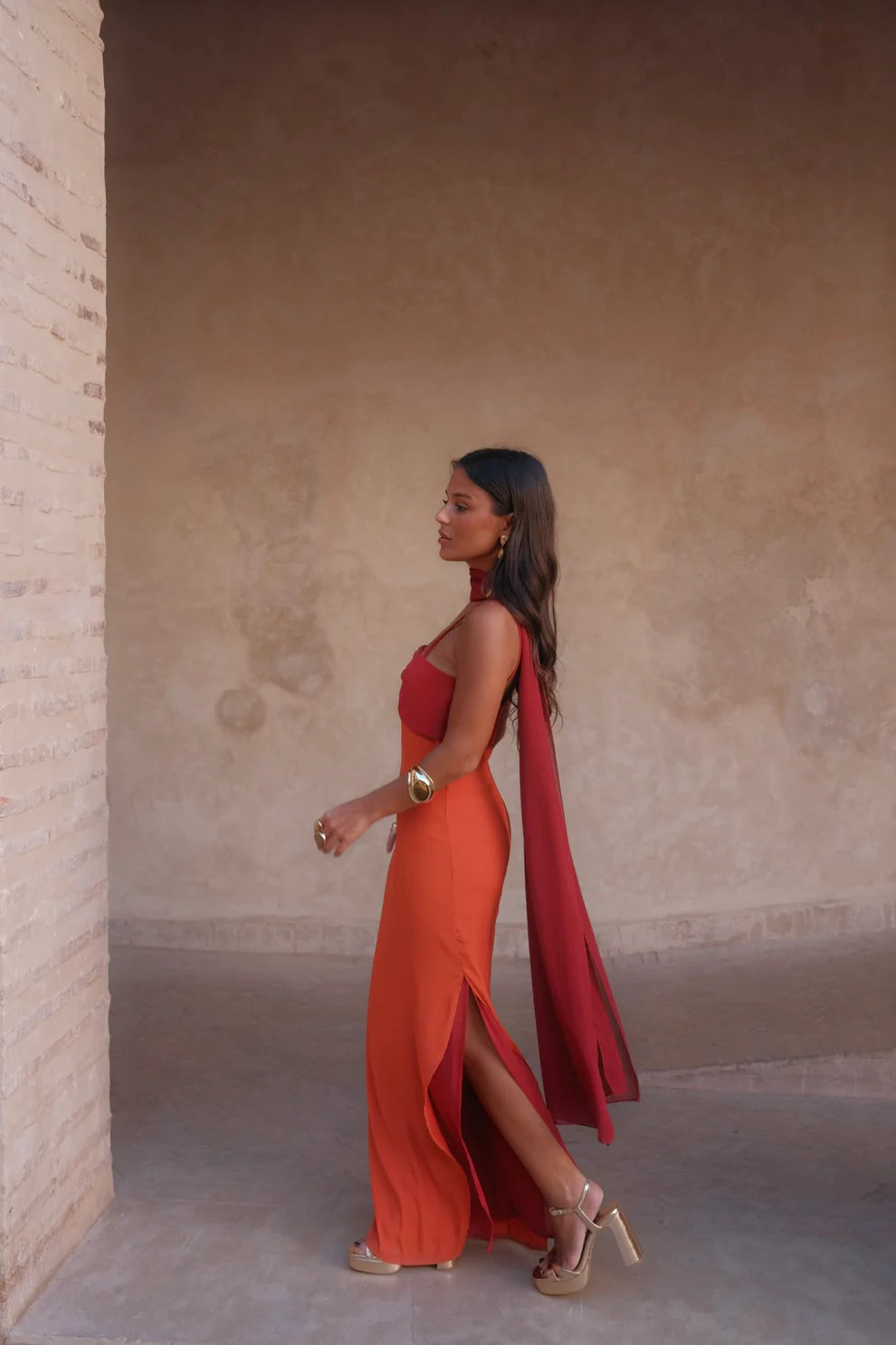 AZAHARA | Vestido Vintage con Espalda Descubierta