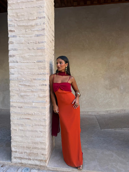 AZAHARA | Vestido Vintage con Espalda Descubierta