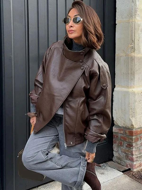 BLAIRE | Chaqueta biker oversize