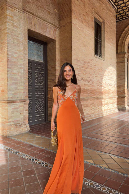 FLORENCE | Vestido Vintage con Espalda Descubierta