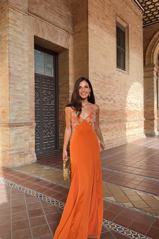 FLORENCE | Vestido Vintage con Espalda Descubierta