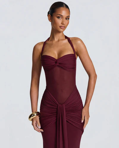 ROSABELLA | Vestido Maxi Largo Elegante