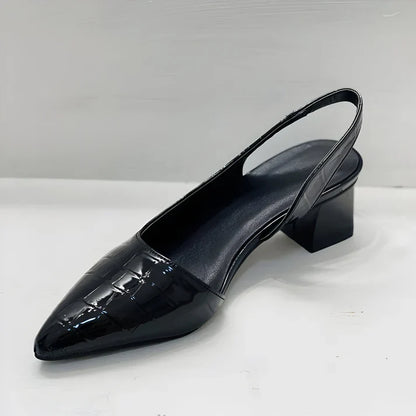 Alma | Zapato de tacón bajo esencial