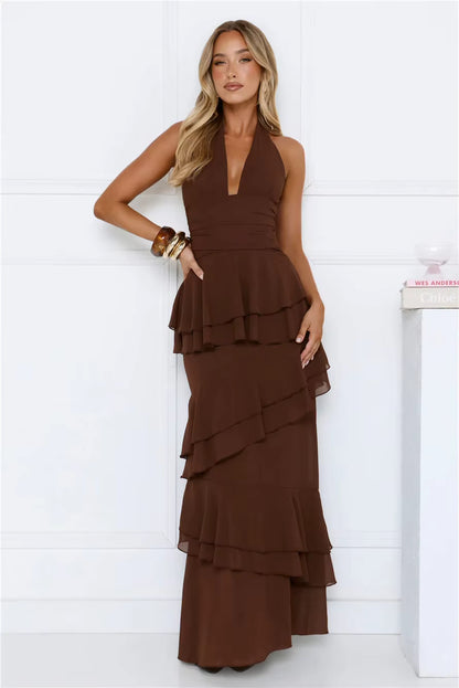 VENICE | Vestido Midi Veraniego con Cuello en V