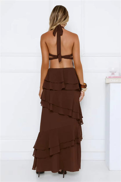 VENICE | Vestido Midi Veraniego con Cuello en V