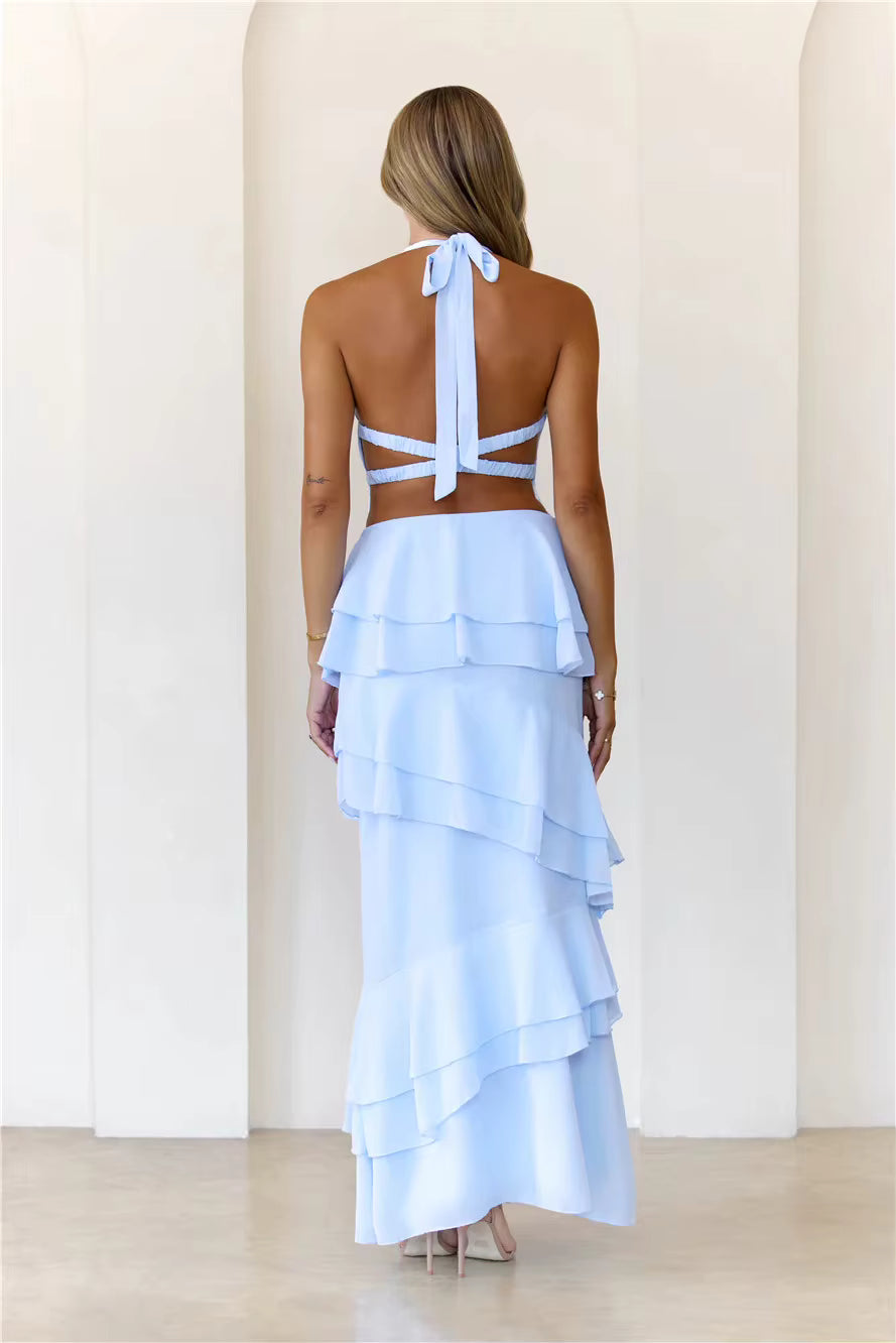 VENICE | Vestido Midi Veraniego con Cuello en V