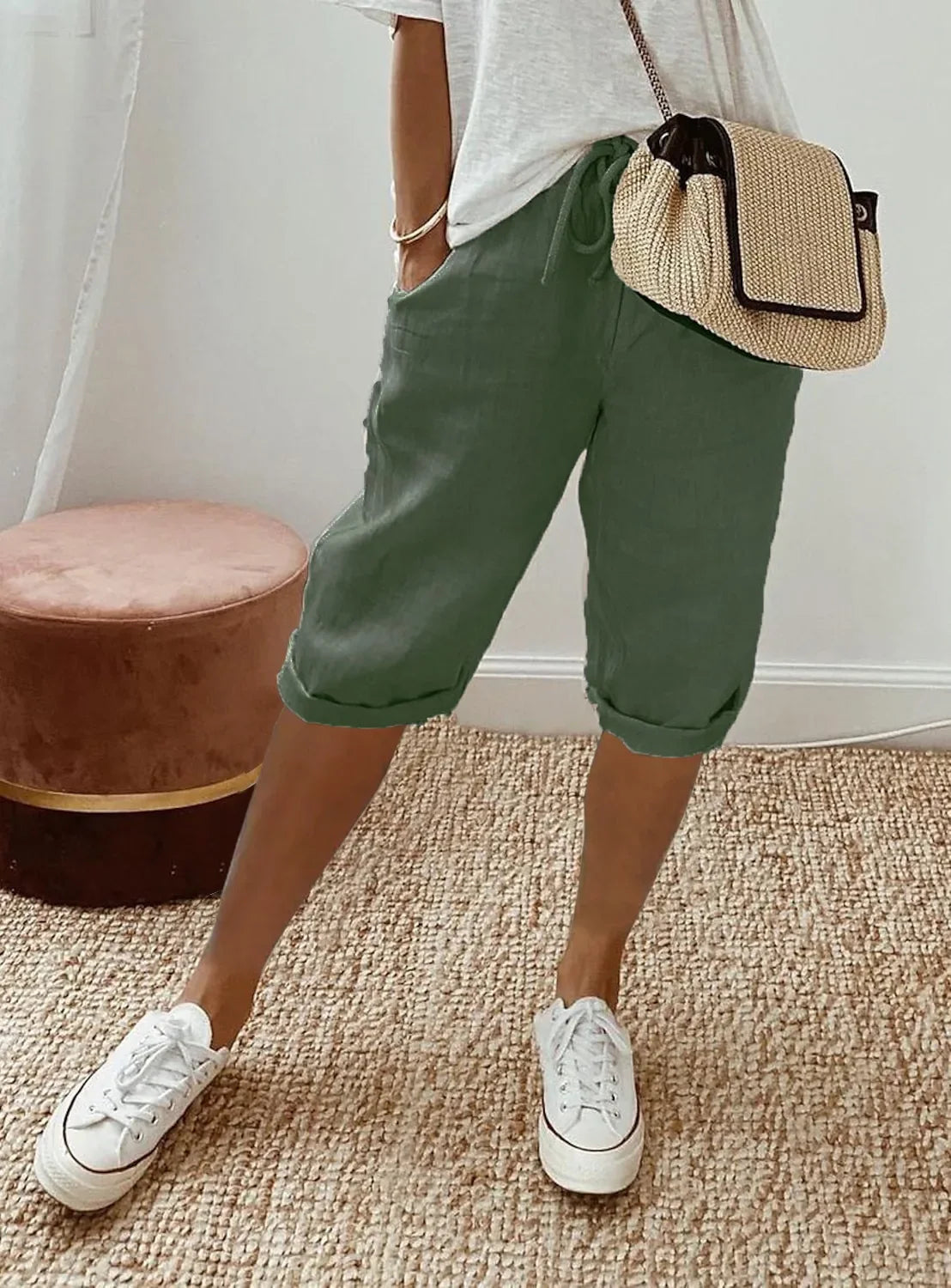 JAIRA | Pantalón corto con bolsillos Pur Comfort