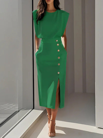 LEILANI | Vestido de silueta elegante