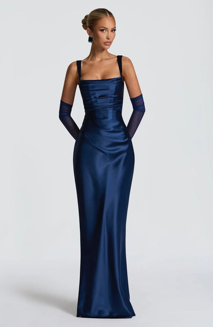 CALANTHE | Vestido largo de corte elegante
