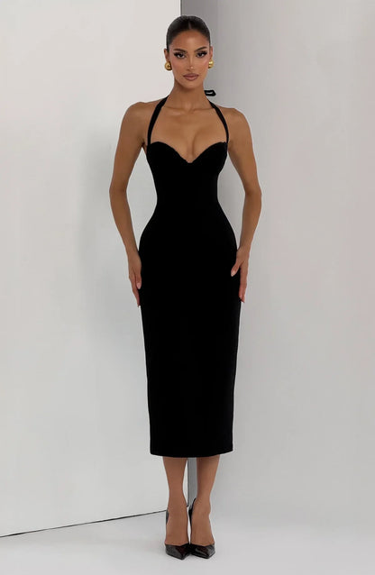 KALOA | Vestido midi de silueta definida