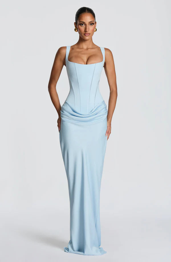 SALAZAR | Vestido Maxi Lacado
