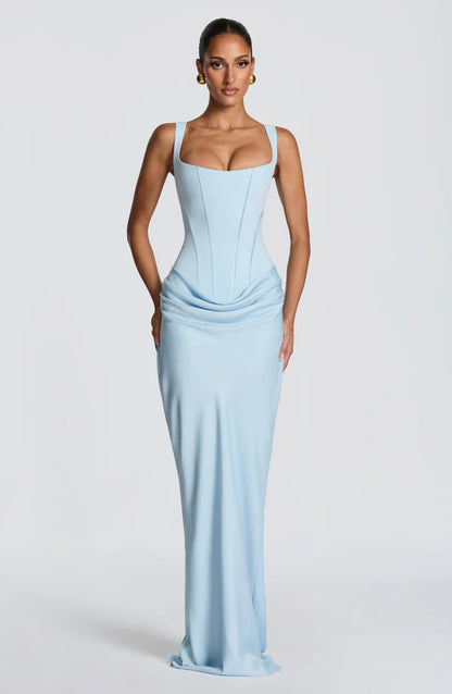 SALAZAR | Vestido Maxi Lacado