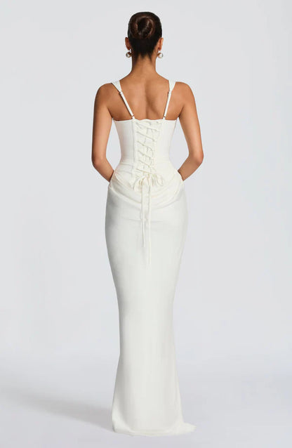 SALAZAR | Vestido Maxi Lacado