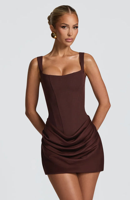 VALERIA | Vestido mini con silueta definida