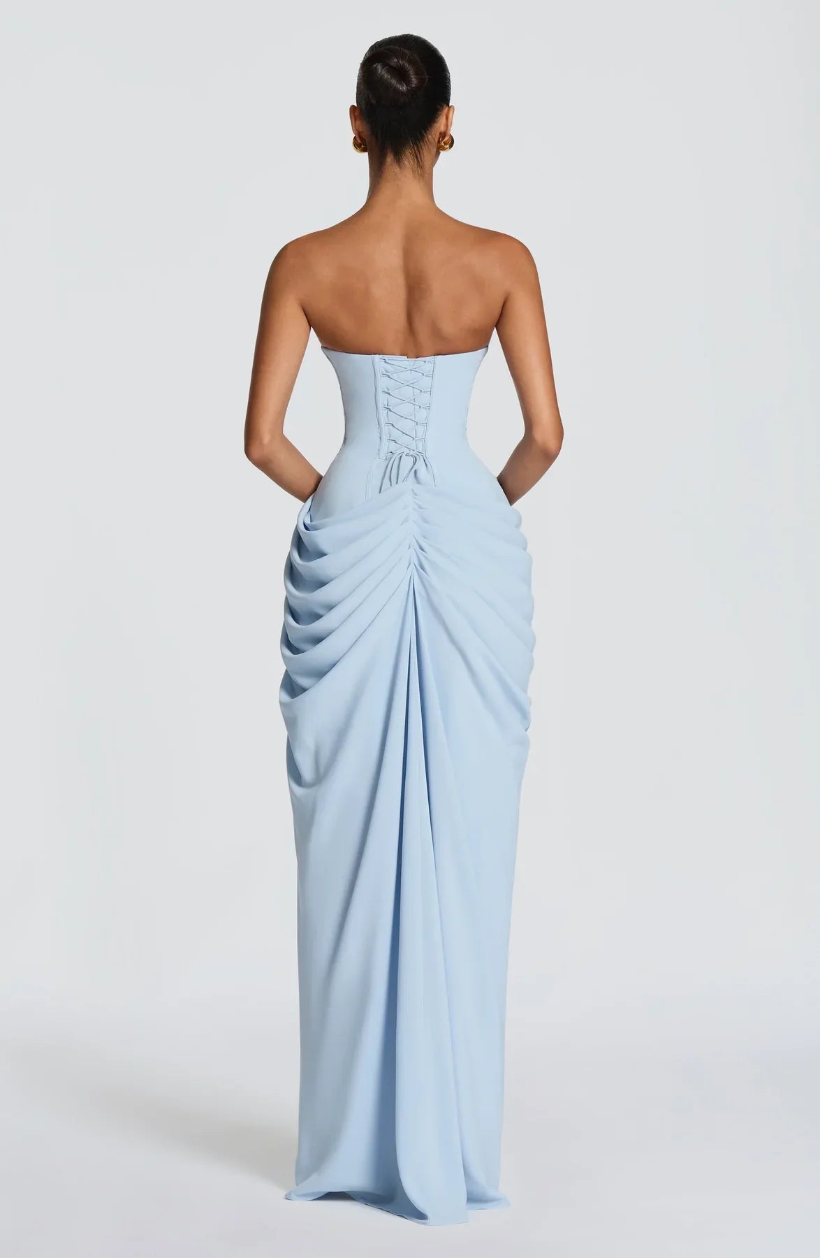 CIELO | Vestido largo lacado elegante