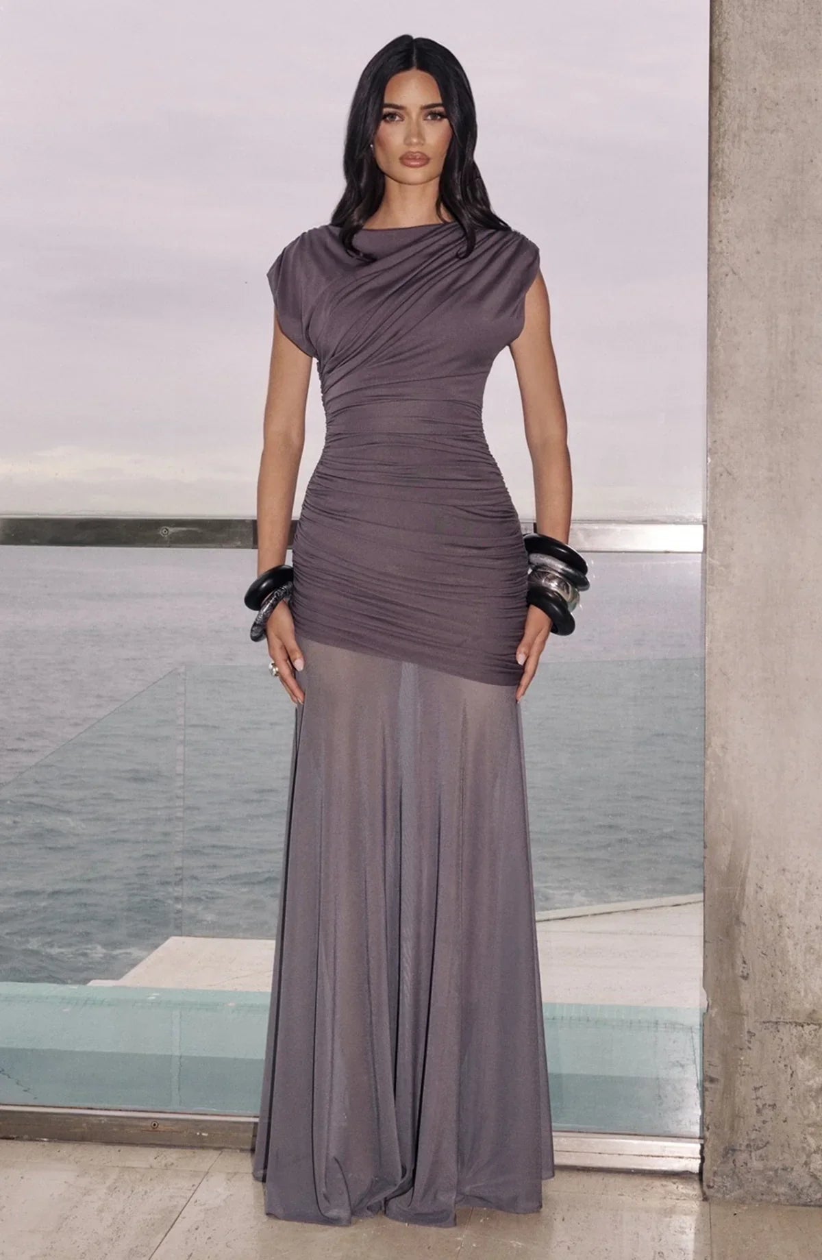 SOFÍA | Vestido largo de corte elegante