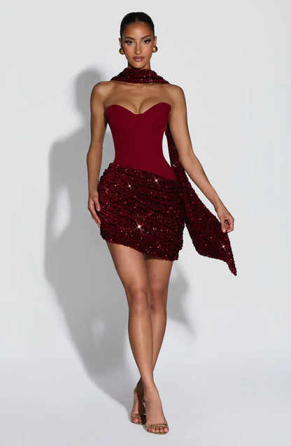 DENISE | Vestido mini elegante