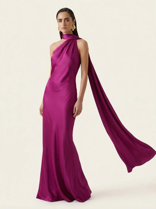 LOUISA | Vestido de Mistral con Hombros Descubiertos