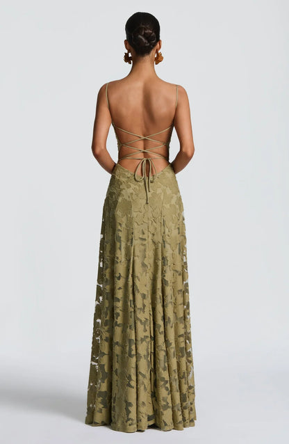 FRANCIS | Maxi vestido con silueta elegante
