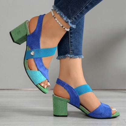 FASADI | Sandalias Elegantes de Verano con Tacón
