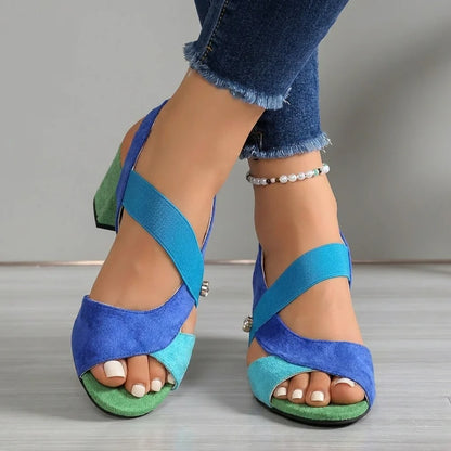 FASADI | Sandalias Elegantes de Verano con Tacón
