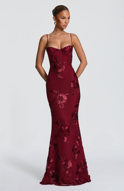IMARA | Vestido Largo Satin Elegance