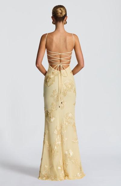 IMARA | Vestido Largo Satin Elegance