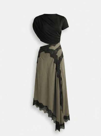 OLIVE | Conjunto Top y Falda de Encaje Edición Limitada