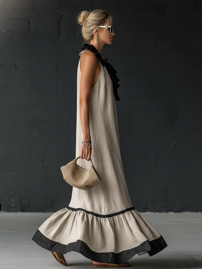 ÉLIDE | Vestido largo holgado