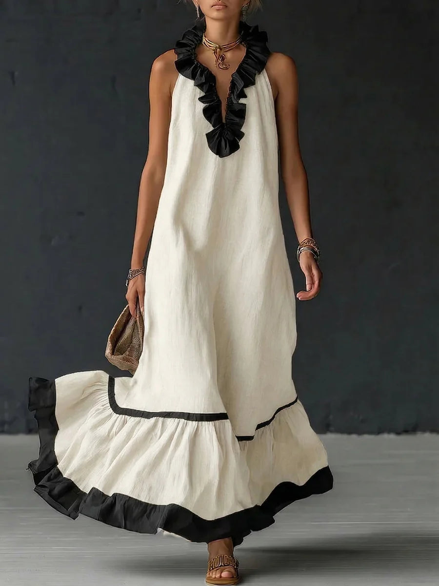 ÉLIDE | Vestido largo holgado