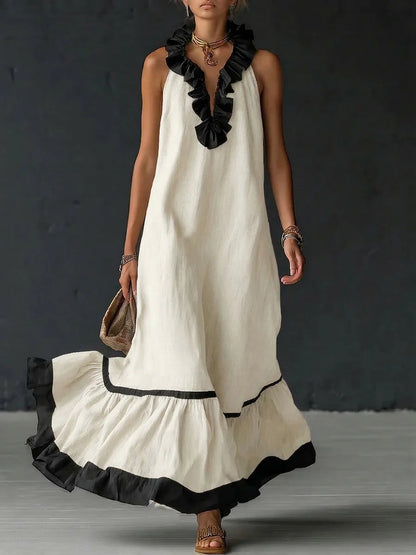 ÉLIDE | Vestido largo holgado