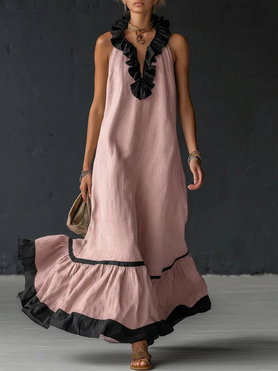 ÉLIDE | Vestido largo holgado