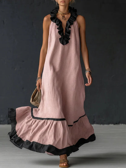 ÉLIDE | Vestido largo holgado