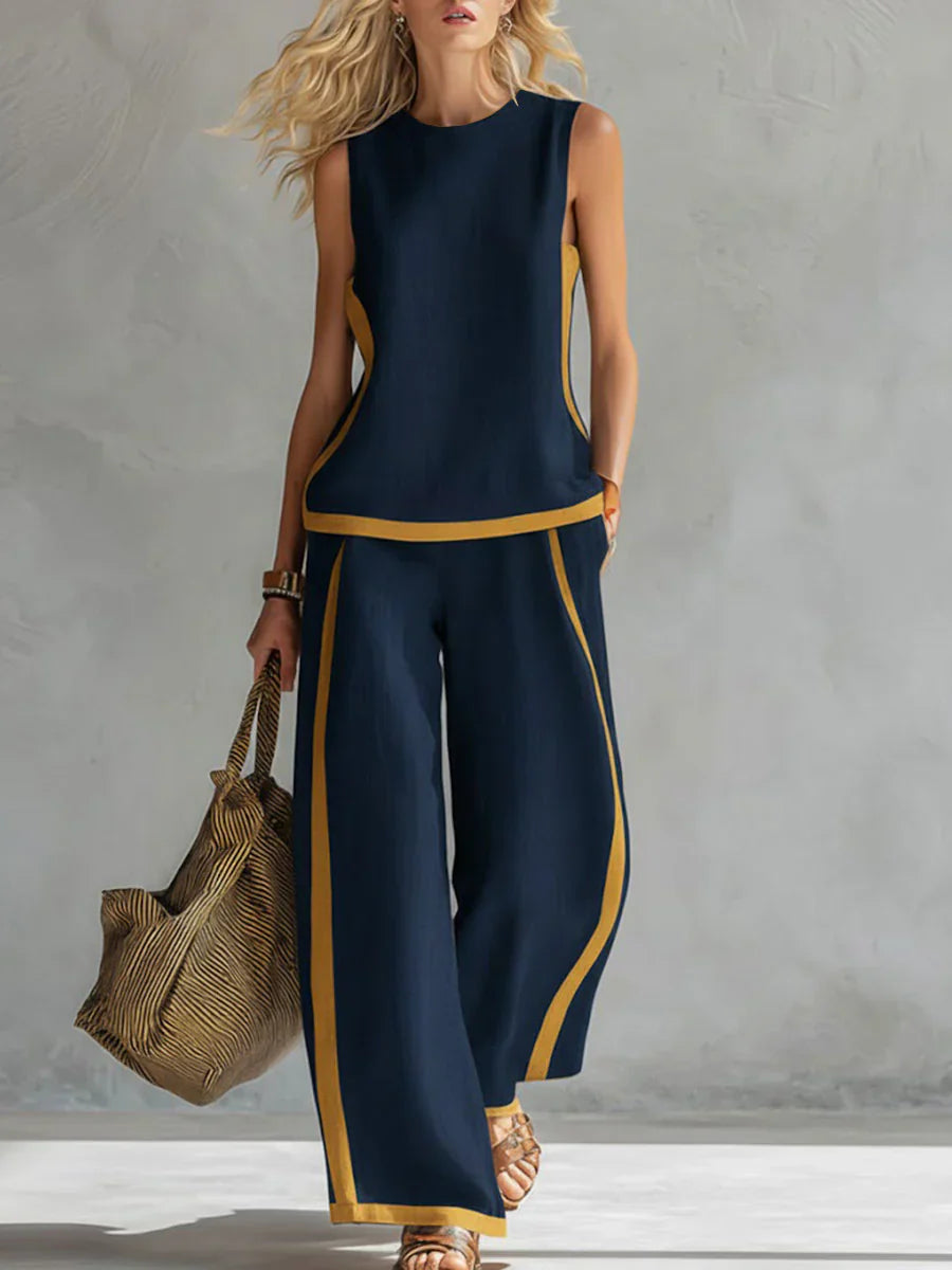 VALENTINA | Conjunto Casual Lino
