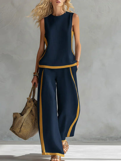 VALENTINA | Conjunto Casual Lino